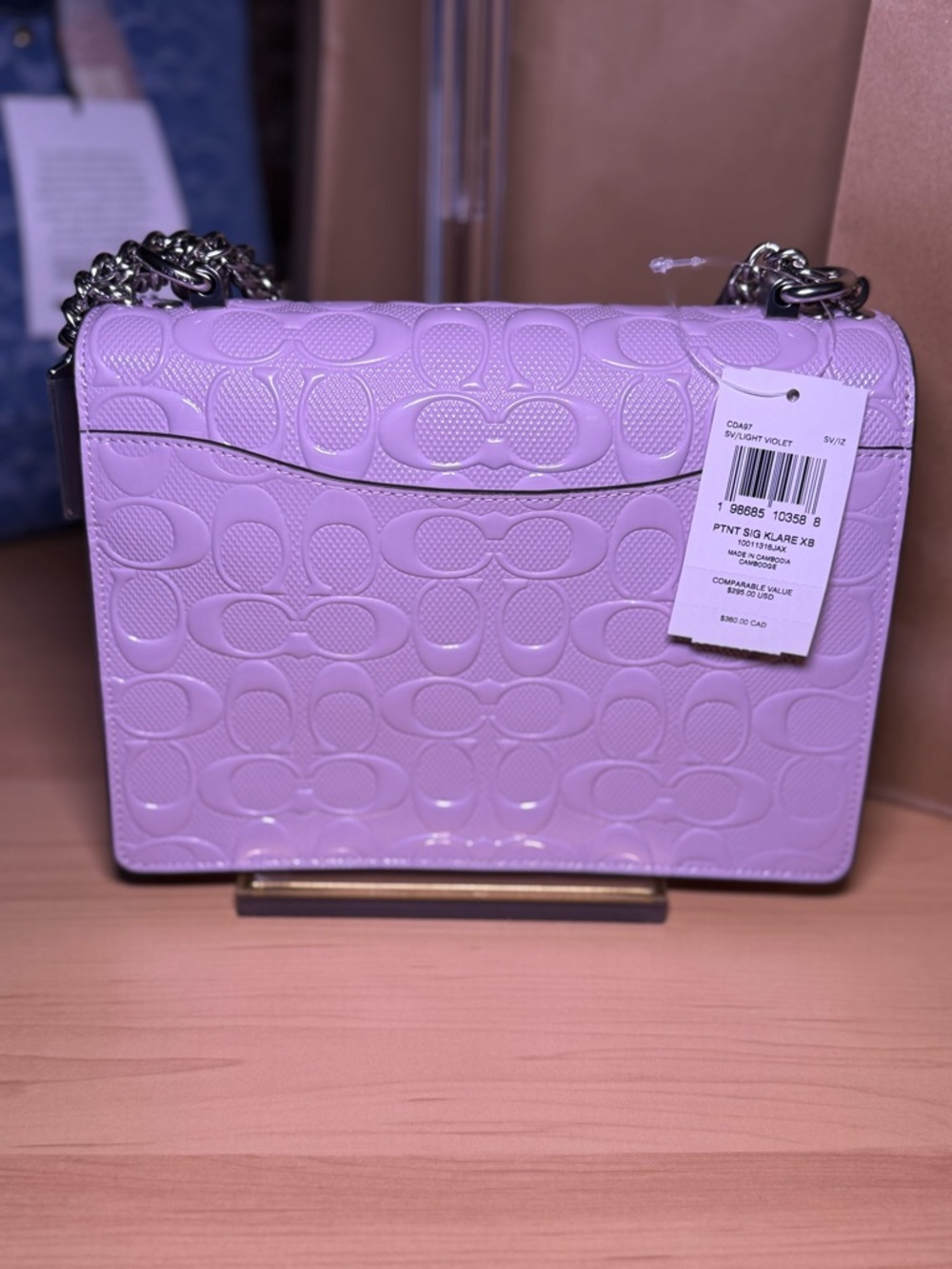 Coach Klare Crossbody shoulder bag, CHARM and Wallet - Picture 5 of 16